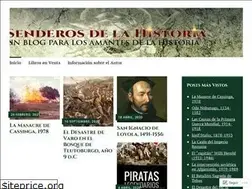Sites similar to senderosdelahistoria.wordpress.com