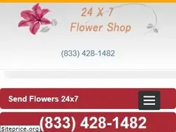 Sites similar to sendflowers24x7.com