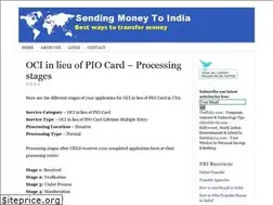 Sites similar to sendingmoneytoindia.com