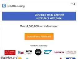 Sites similar to sendrecurring.com