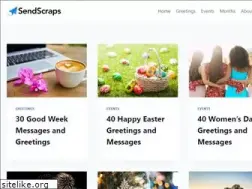 Sites similar to sendscraps.com