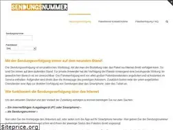 Sites similar to sendungsnummer.info