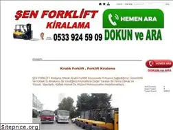 Sites similar to senforkliftkiralama.com