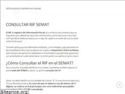 Sites similar to seniat.info