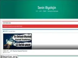 Sites similar to seninbiyolojin.com