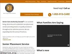 Sites similar to seniorcareauthority.ca