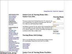 Sites similar to seniorcarejobs.org