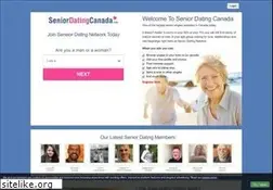 Sites similar to seniordatingcanada.com