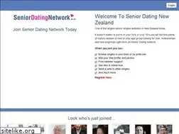 Sites similar to seniordatingnetwork.co.nz
