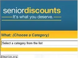 Sites similar to seniordiscounts.com