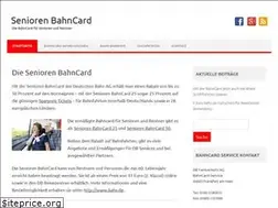 Sites similar to seniorenbahncard.de