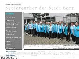 Sites similar to seniorenchor-bonn.de