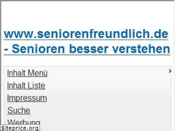 Sites similar to seniorenfreundlich.de