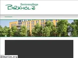 Sites similar to seniorenpflege-birkholz.de