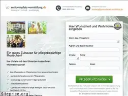 Sites similar to seniorenplatz-vermittlung.de