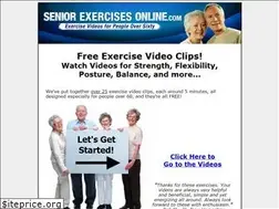 Sites similar to seniorexercisesonline.com