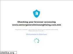 Sites similar to seniorgeneralminaunghlaing.com.mm
