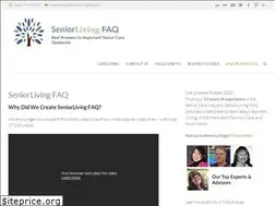 Sites similar to seniorlivingfaq.com