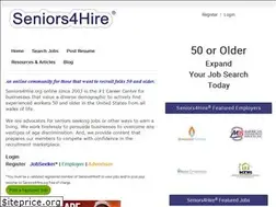 Sites similar to seniors4hire.org