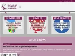 Sites similar to seniorsactionquebec.ca