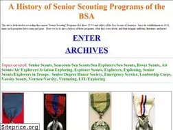 Sites similar to seniorscoutinghistory.org