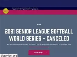 Sites similar to seniorsoftballws.org