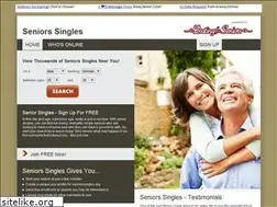 Sites similar to seniorssingles.org