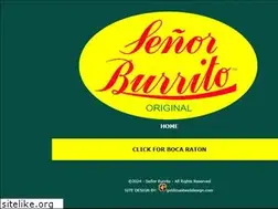 Sites similar to senorburrito.com