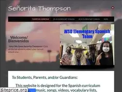Sites similar to senoritathompson.weebly.com