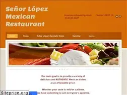 Sites similar to senorlopezrestaurant.com