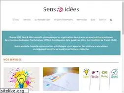 Sites similar to sens-et-idees.com