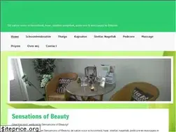 Sites similar to sensationsofbeauty.nl