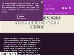 Sites similar to sensationssalonandspa.com