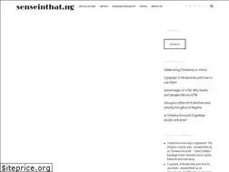 Sites similar to senseinthat.ng
