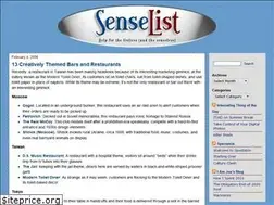 Sites similar to senselist.com