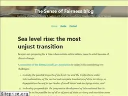 Sites similar to senseoffairness.blog