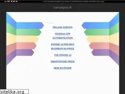 Sites similar to sensepro.fr
