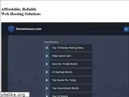 Sites similar to sensetosave.com