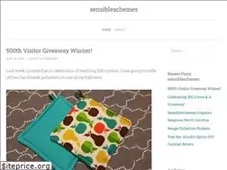 Sites similar to sensibleschemes.wordpress.com
