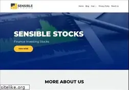 Sites similar to sensiblestocks.com