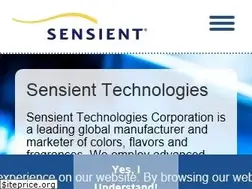 Sites similar to sensient-tech.com