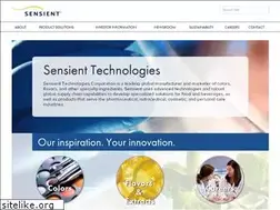 Sites similar to sensient.com.br