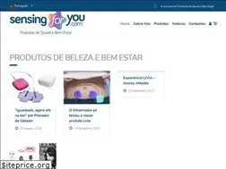 Sites similar to sensingforyou.com