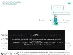 Sites similar to sensitive-dentists.de