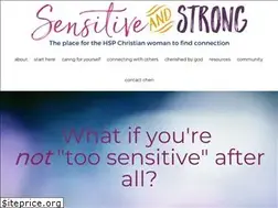 Sites similar to sensitiveandstrong.com