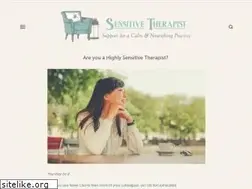 Sites similar to sensitivetherapist.com