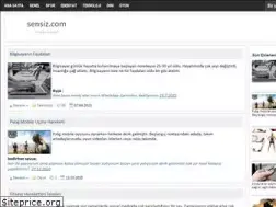 Sites similar to sensiz.com