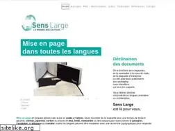 Sites similar to senslarge.fr