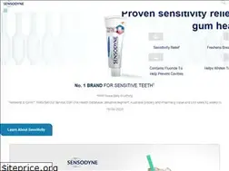 Sites similar to sensodyne.com.au