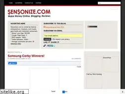 Sites similar to sensonize.com
